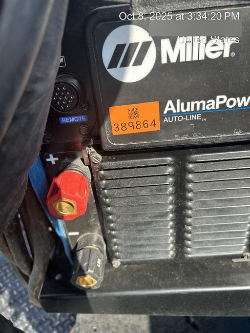 2023 MILLER ELECTRIC AlumaPower 350 MPA