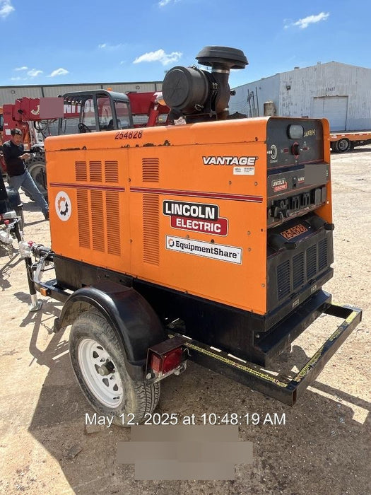 2022 Lincoln Electric Vantage 549X Crosslink Technology, Trailer Mounted, ES Decals, T3