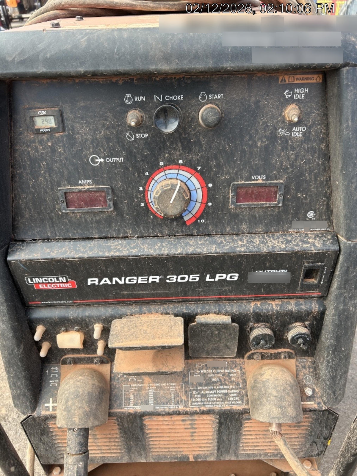 2025 LINCOLN ELECTRIC Ranger 305 LPG