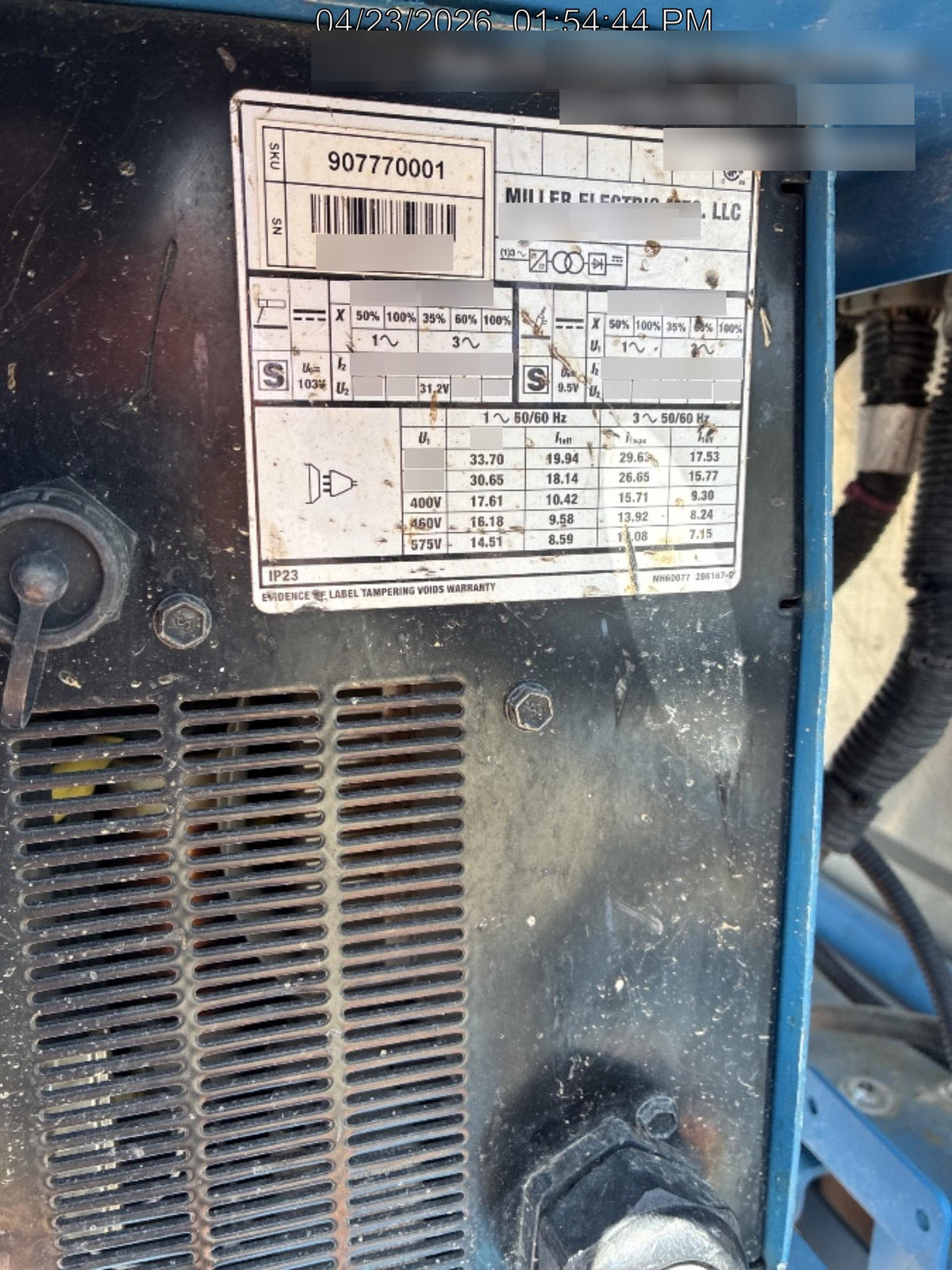2022 MILLER ELECTRIC CST-280