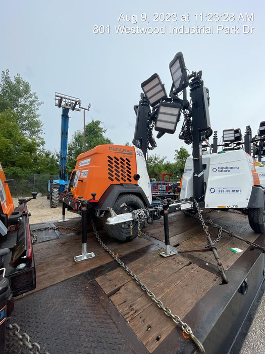 2023 Generac MLT2 Diesel, Flex Switch 120V Input, Powerzone Controller, (4) 320W LED Lights, 4kW Generator, 39.9 Gal Fuel Tank, 2" Ball, T3