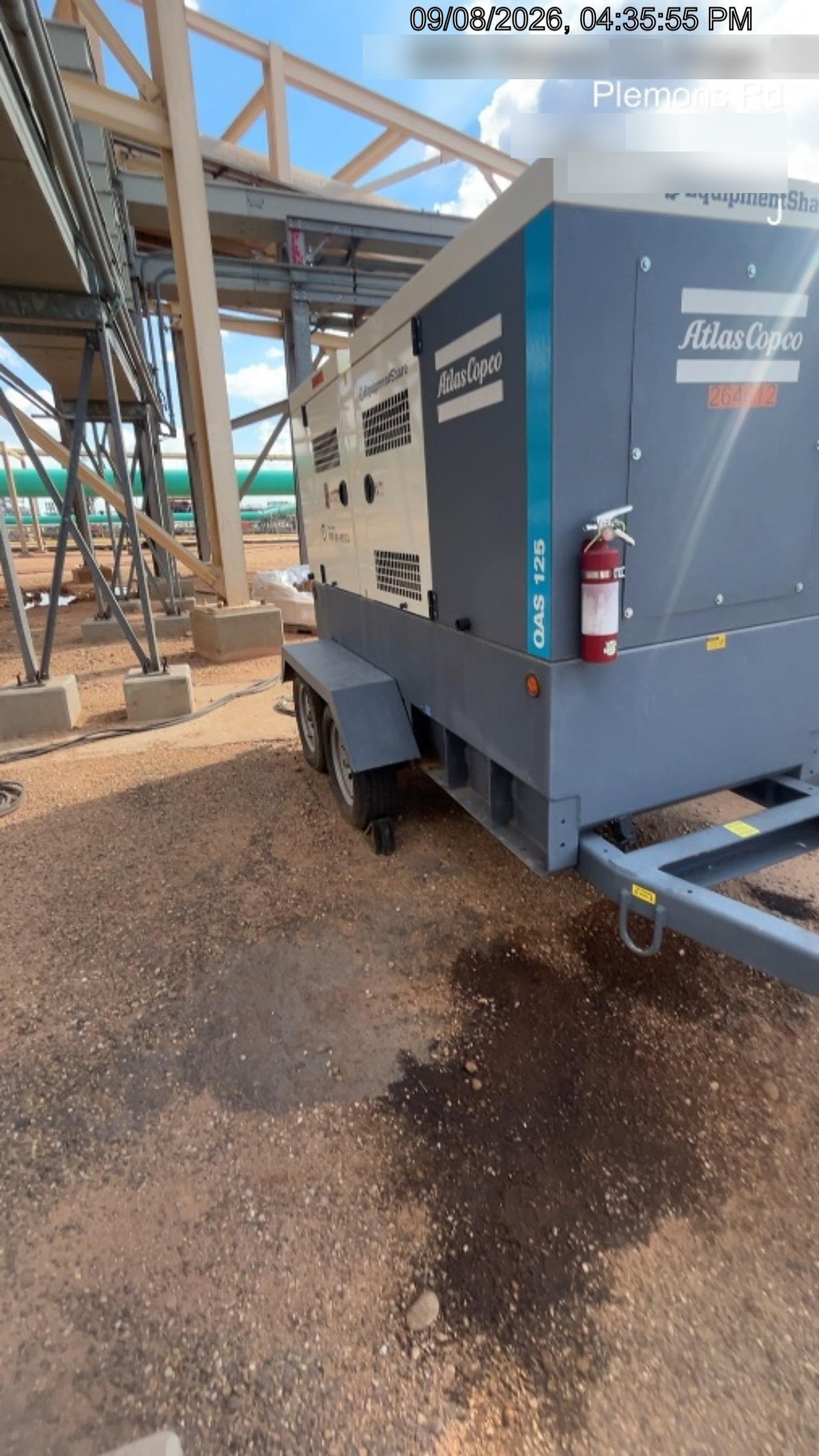 2022 ATLAS COPCO QAS 125