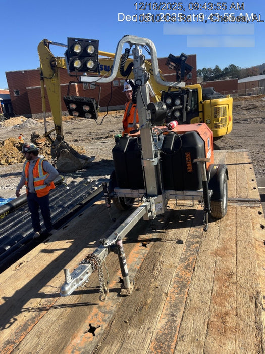 2023 Wanco WLTT-4MM4K Diesel, Deep Sea Controller, Shore Power Plug, Auto Start, (4) 350W LED Floodlights, 4kW Generator, 60 Gal Fuel Tank, 2" Ball, T3