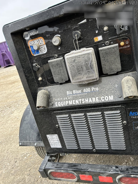 2025 MILLER ELECTRIC BIG BLUE 400