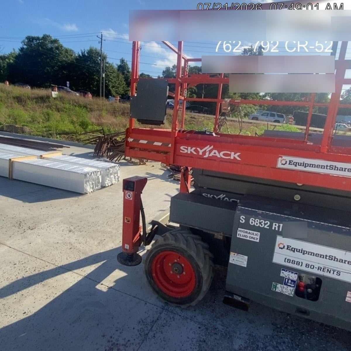 2021 SKYJACK SJ6832 RT