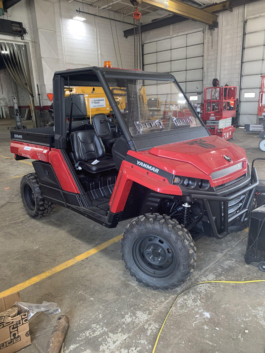 2021 Yanmar YU1000 Canopy, Steel Wheel, Poly WindShield, Beacon, Backup Alarm