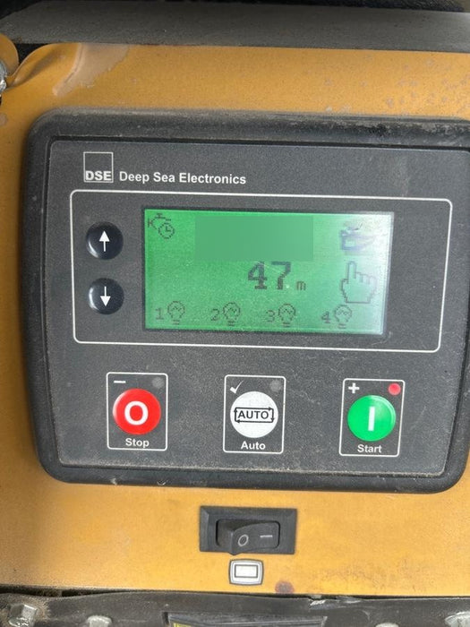 2022 Allmand NLV3GR (4) LED Light Fixture 350W, 23' Vertical Mast, 3kW Prime, Towable, Deep Sea L401, Leveling Jacks, Yanmar T4F 5.8hp