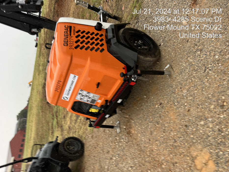 2024 Generac MLT2 Diesel, Flex Switch 120V Input, Powerzone Controller, 
(4) 320W LED Lights, 4kW Generator, 39.9 Gal Fuel Tank, 2" Ball, T3