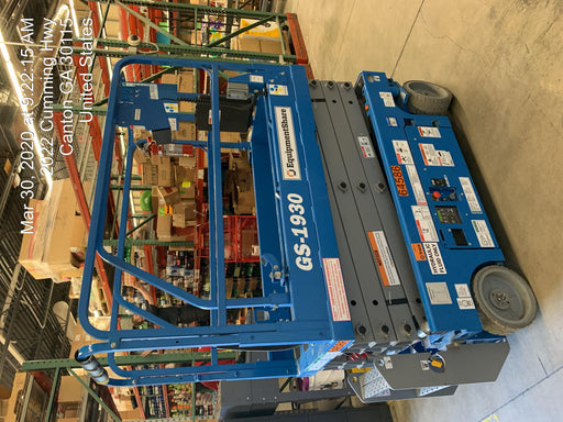 2020 Genie GS-1930 Standard Machine