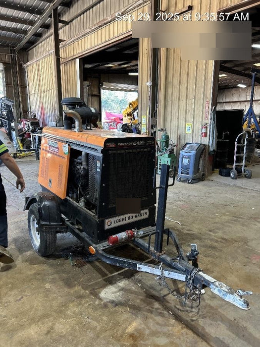 2022 Lincoln Electric Vantage 549X Crosslink Technology, Trailer Mounted, ES Decals, T3