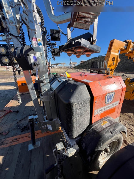 2024 Wanco WLTT-4MM4K Diesel, Deep Sea Controller, Shore Power Plug, Auto Start, (4) 350W LED Floodlights, 4kW Generator, 60 Gal Fuel Tank, 2" Ball, T3