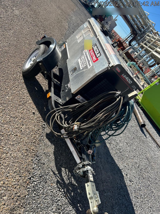 2024 Lincoln Electric LE400 Kubota V1505, Trlr, Cable Rack, Light Kit, ES Decals, T3