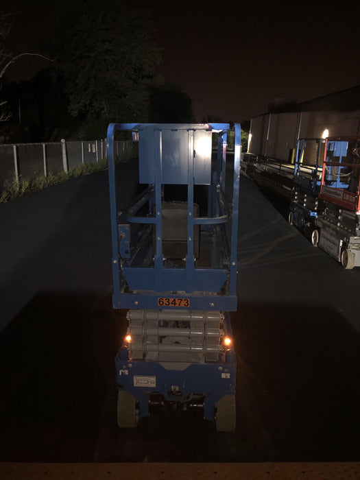 2020 Genie GS-1930 Solid Non Marking Tires, Beacon, Folding rails with half height swing gate