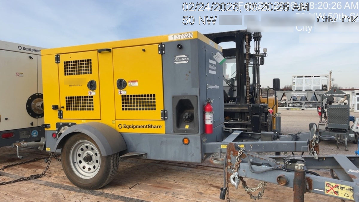 2021 ATLAS COPCO PAS 100 HF CS Enclosed
