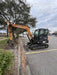 2018 Case CX57C CAB A/C, LONG ARM, RUBBER TRACKS, AUX HYD, THUMB