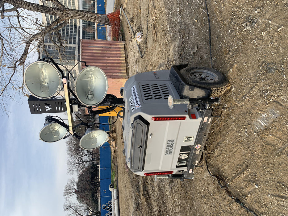 2019 Wacker Neuson LTV6L-MH Wacker Neuson LTV6L Mobile Light Tower w/Fuel Level Sensor Installed