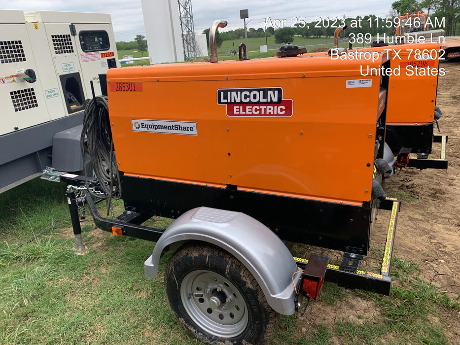2022 Lincoln Electric LE400 Kubota V1505, Trlr, Cable Rack, Light Kit, ES Decals, T3