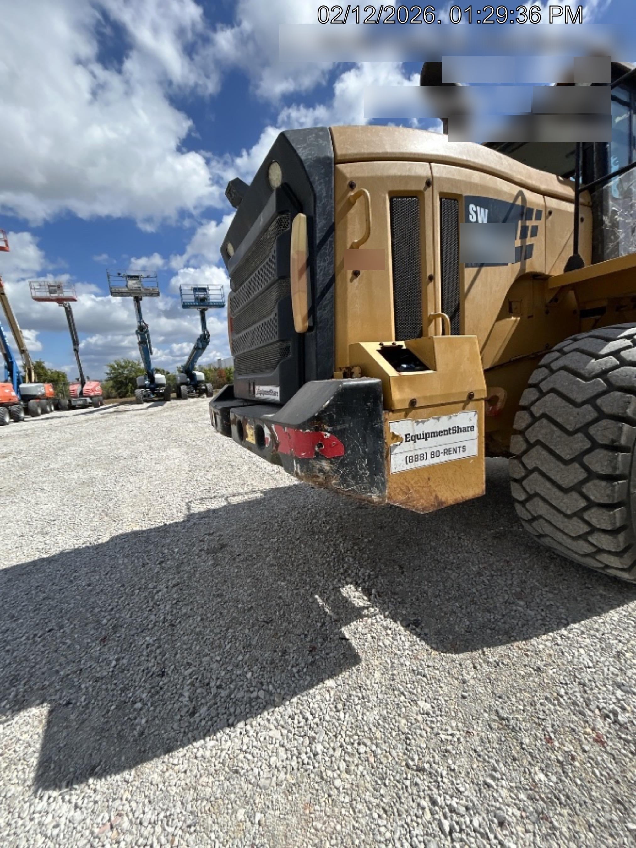 2019 Sany SW405K Tier 4, Cab, 3rd Function Hydraulics Smooth Pin On Bucket