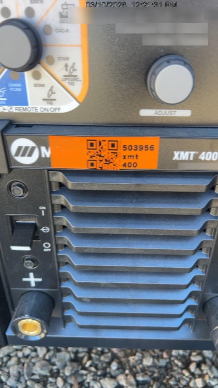 2025 MILLER ELECTRIC XMT 400