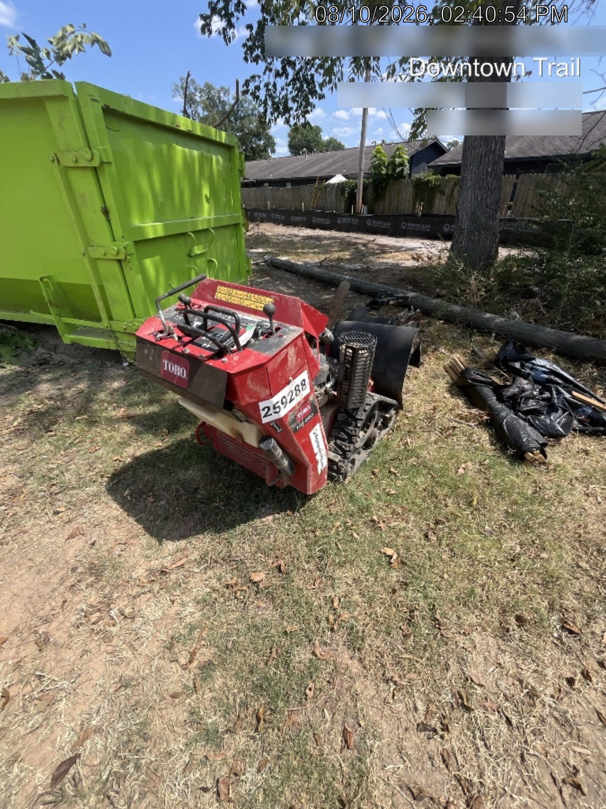 2022 TORO TRX-250