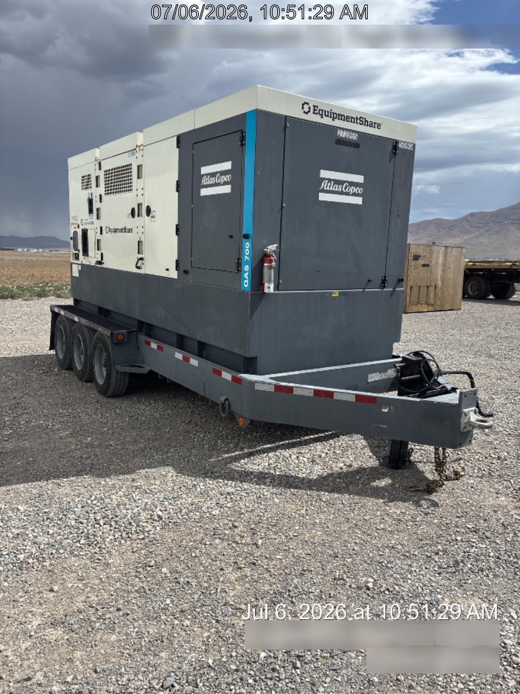 2022 ATLAS COPCO QAS 700