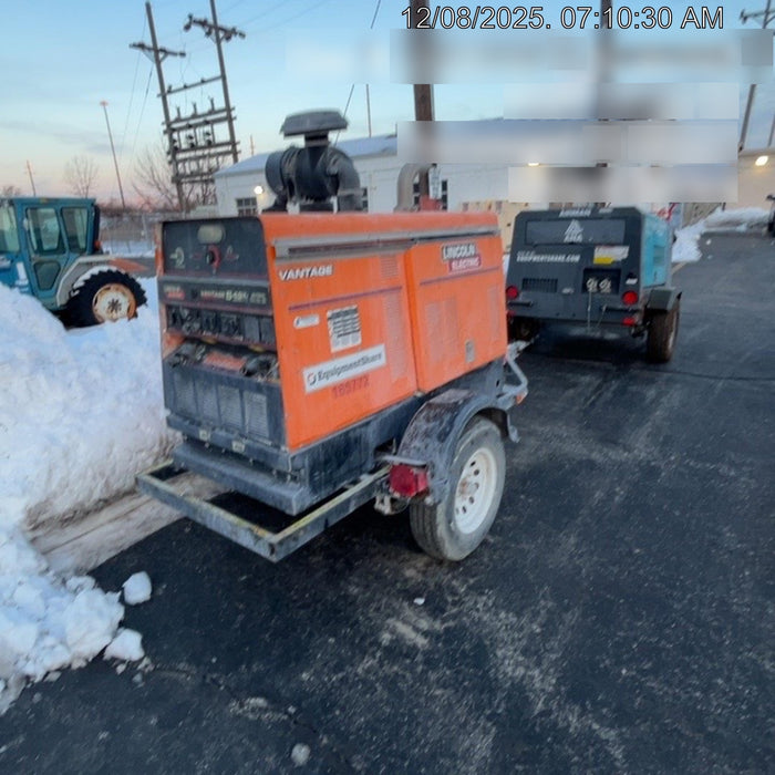 2021 Lincoln Electric Vantage 549X Ready Pak 3, ORANGE (includes trailer, cable rack, fender light kit)