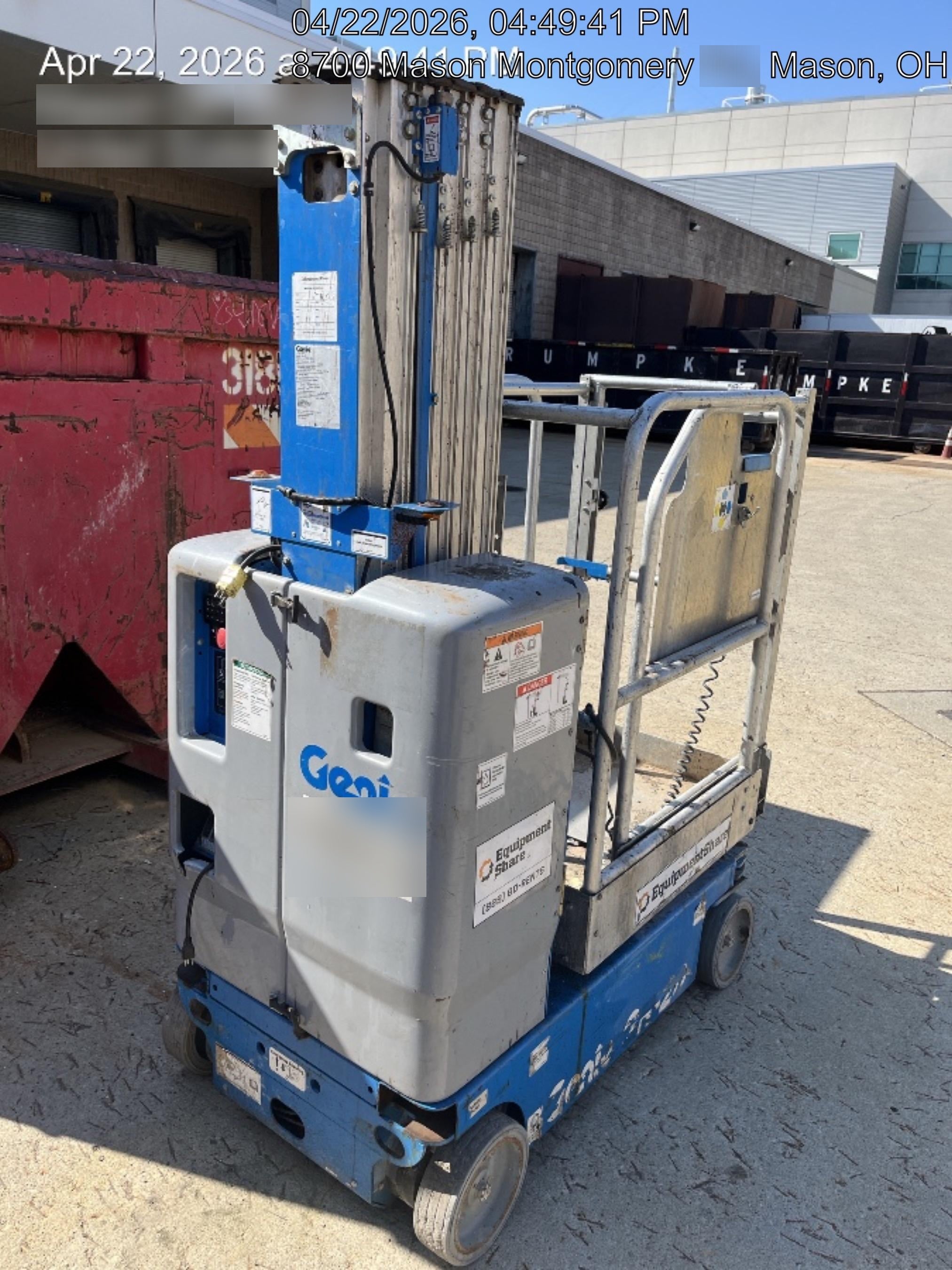 2019 GENIE GR-20