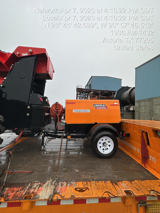 2022 Lincoln Electric LE400 Kubota V1505, Trlr, Cable Rack, Light Kit, ES Decals, T3