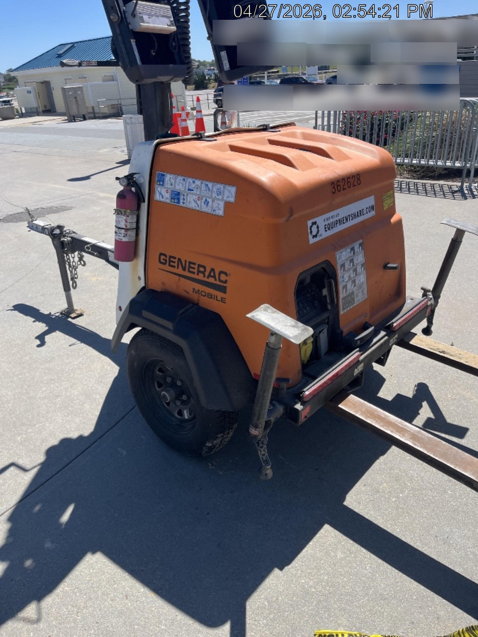 2023 Generac MLT2 Diesel, Flex Switch 120V Input, Powerzone Controller, 
(4) 320W LED Lights, 4kW Generator, 39.9 Gal Fuel Tank, 2" Ball, T3
