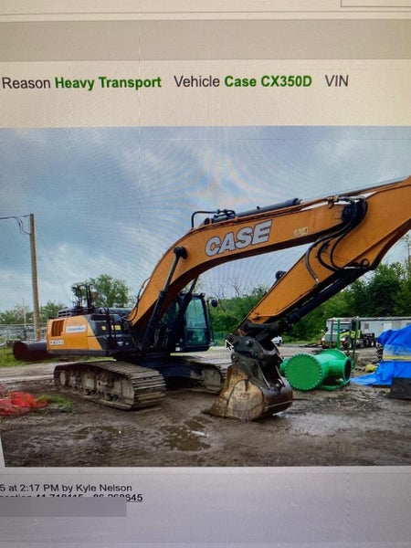 2021 CASE CX350D