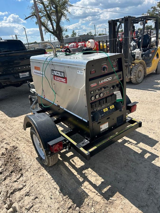 2024 Lincoln Electric LE400 Kubota V1505, Trlr, Cable Rack, Light Kit, ES Decals, T3