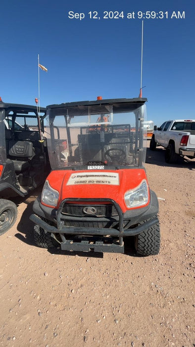 2022 Kubota RTV-X1140W-H Plastic Canopy, Windshield Acrylic Clear, LED Strobe Light, Wire Harness Kit, Back up Alarm