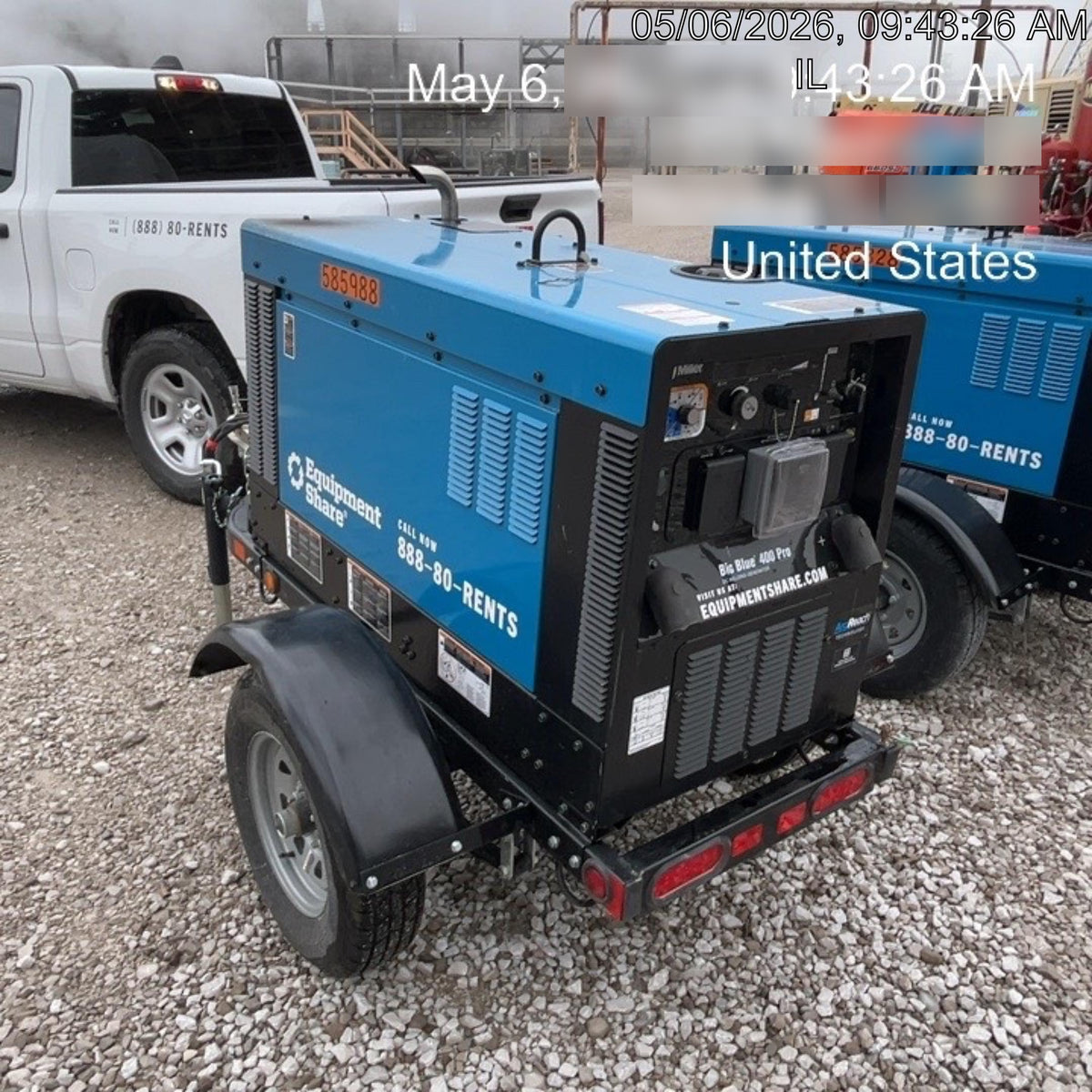2025 MILLER ELECTRIC BIG BLUE 400