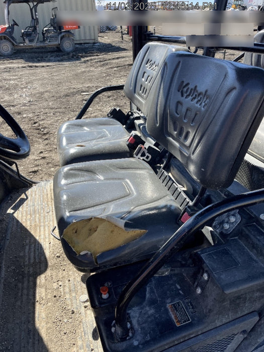 2022 Kubota RTV-X1140W-H Plastic Canopy, Windshield Acrylic Clear, LED Strobe Light, Wire Harness Kit, Back up Alarm