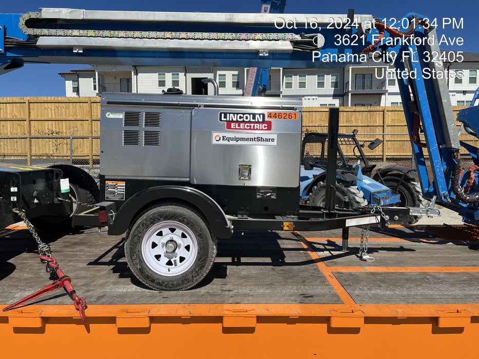 2024 Lincoln Electric LE400 Kubota V1505, Trlr, Cable Rack, Light Kit, ES Decals, T3