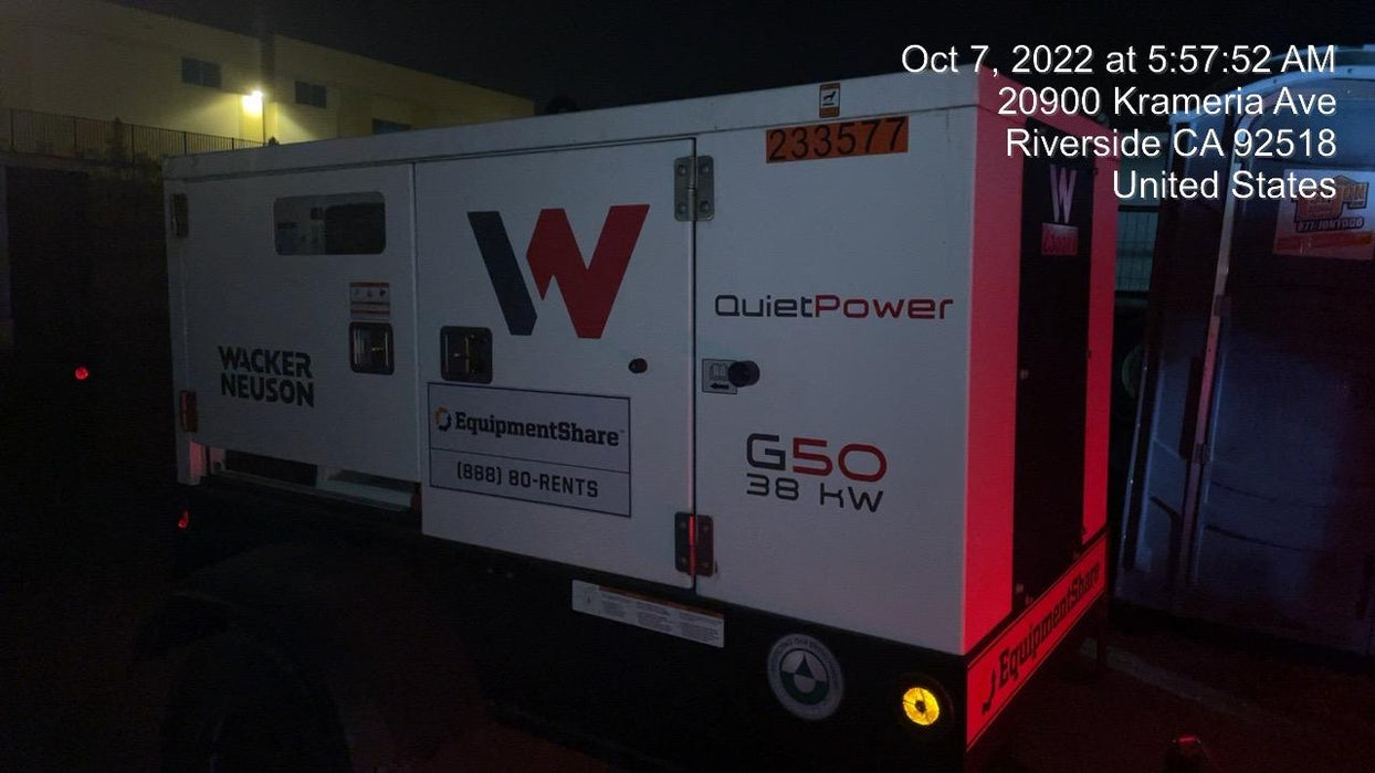 2022 WACKER NEUSON G50