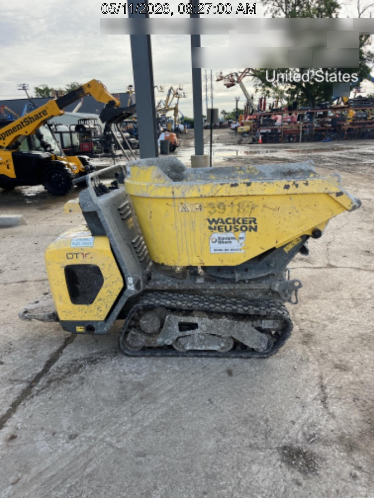 2019 WACKER NEUSON DT10