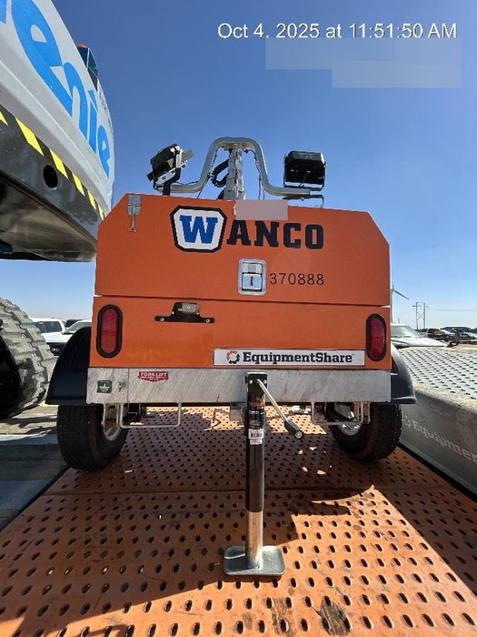 2023 Wanco WLTT-4MM4K Diesel, Deep Sea Controller, Shore Power Plug, Auto Start, (4) 350W LED Floodlights, 4kW Generator, 60 Gal Fuel Tank, 2" Ball, T3