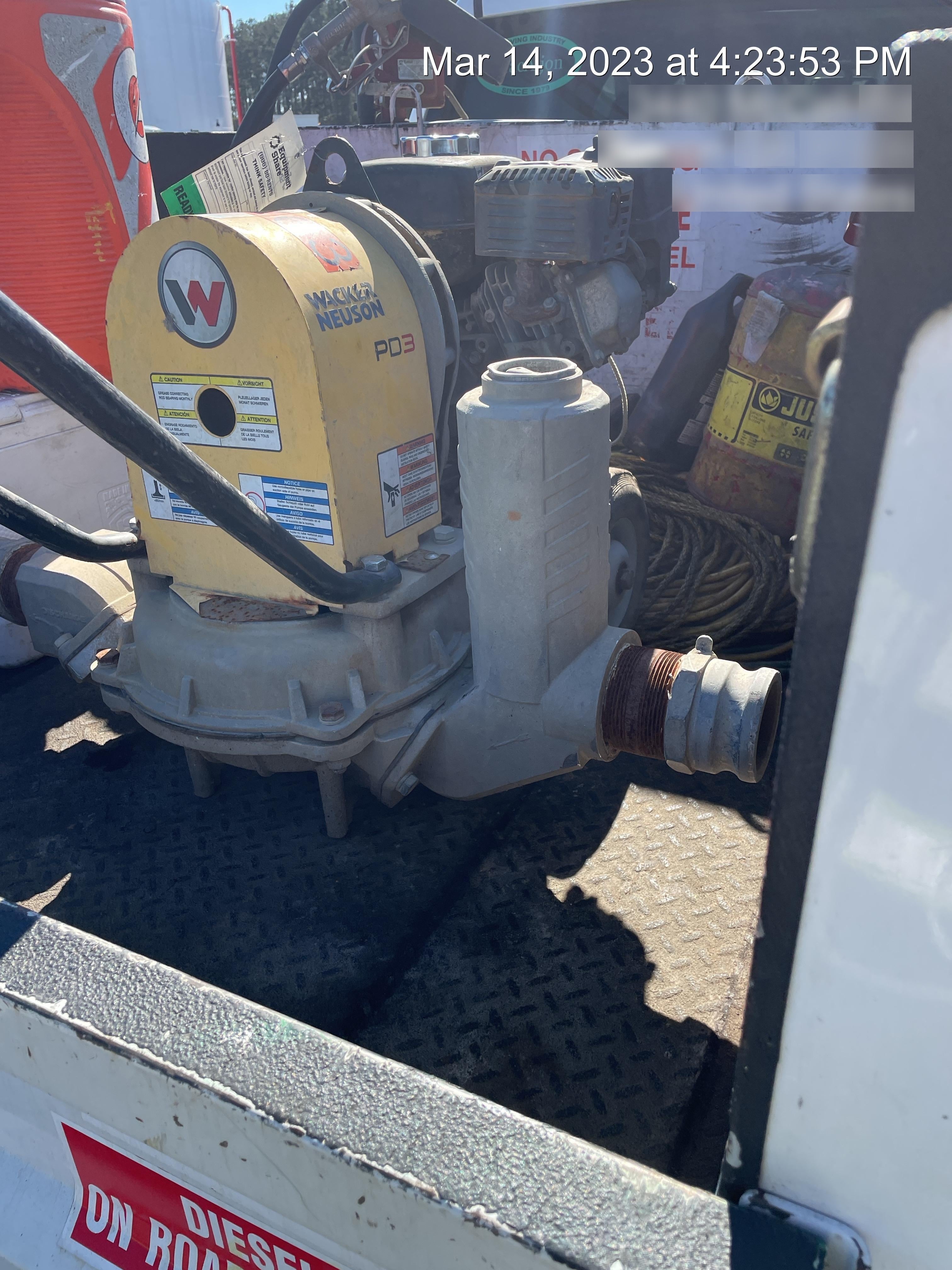 2020 WACKER NEUSON PDT3A