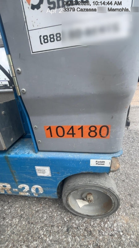 2020 GENIE GR-20