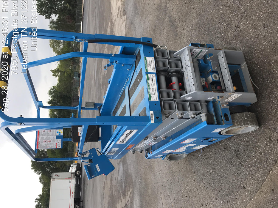 2020 Genie GS-1930 Fixed rails with chain entry gate - Pre A92.20