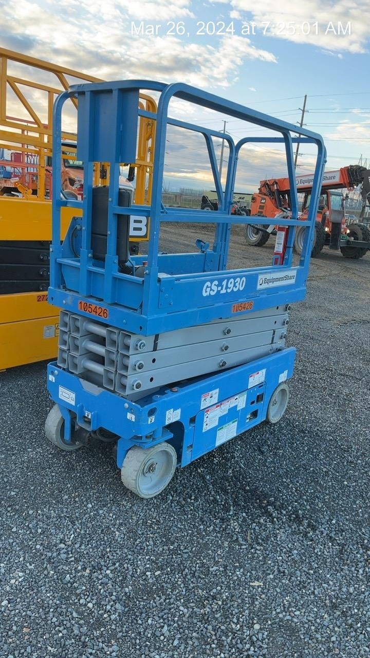 2020 Genie GS-1930 Standard Machine, 800W Inverter