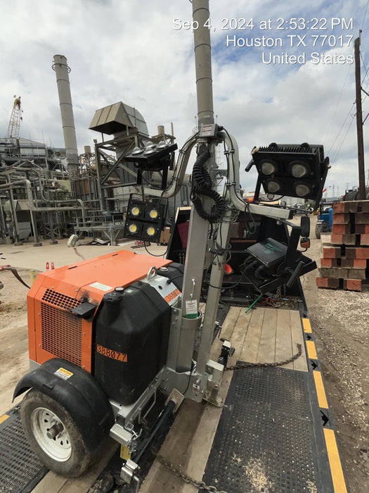 2024 Wanco WLTT-4MM4K Diesel, Deep Sea Controller, Shore Power Plug, Auto Start, (4) 350W LED Floodlights, 4kW Generator, 60 Gal Fuel Tank, 2" Ball, T3