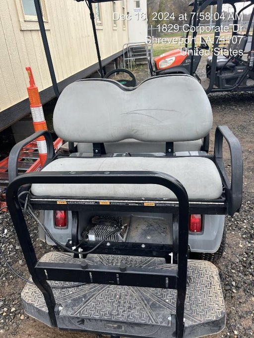 2022 Club Car CA100E Canopy, Fold down Windshield, Beacon, Back up Alarm, All-Trail Trials, HD 8 V Batteries, Trailer Hitch and Ball