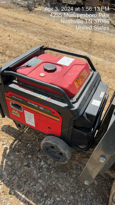 2022 Mi-T-M GEN-8000-IMM1E 7300W, (2) 120V Outlets, GFCI, Inverter