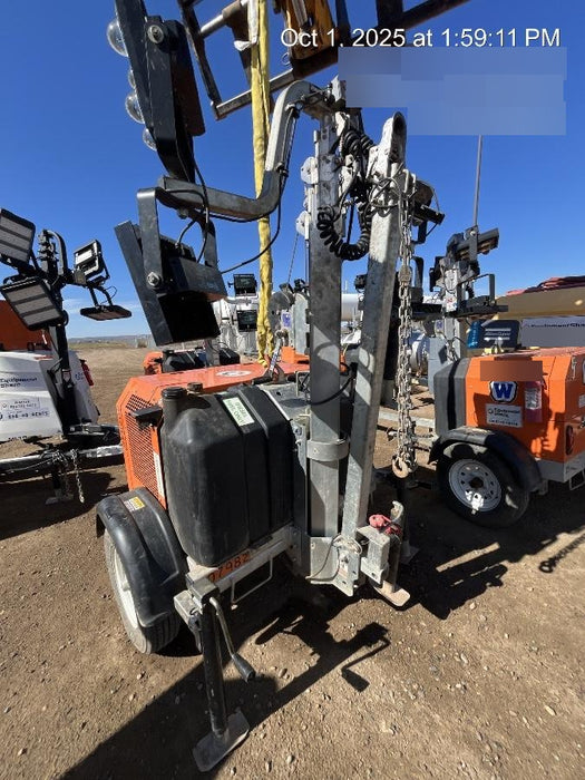 2024 Wanco WLTT-4MM4K Diesel, Deep Sea Controller, Shore Power Plug, Auto Start, (4) 350W LED Floodlights, 4kW Generator, 60 Gal Fuel Tank, 2" Ball, T3