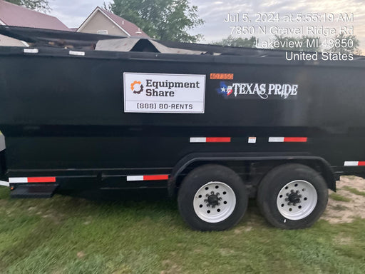 2024 TEXAS PRIDE TRAILERS DT714416KBP