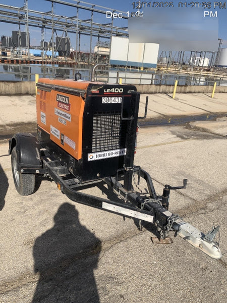 2023 Lincoln Electric LE400 Kubota V1505, Trlr, Cable Rack, Light Kit, ES Decals, T3