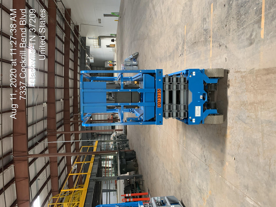 2020 Genie GS-1930 Fixed rails with chain entry gate - Pre A92.20