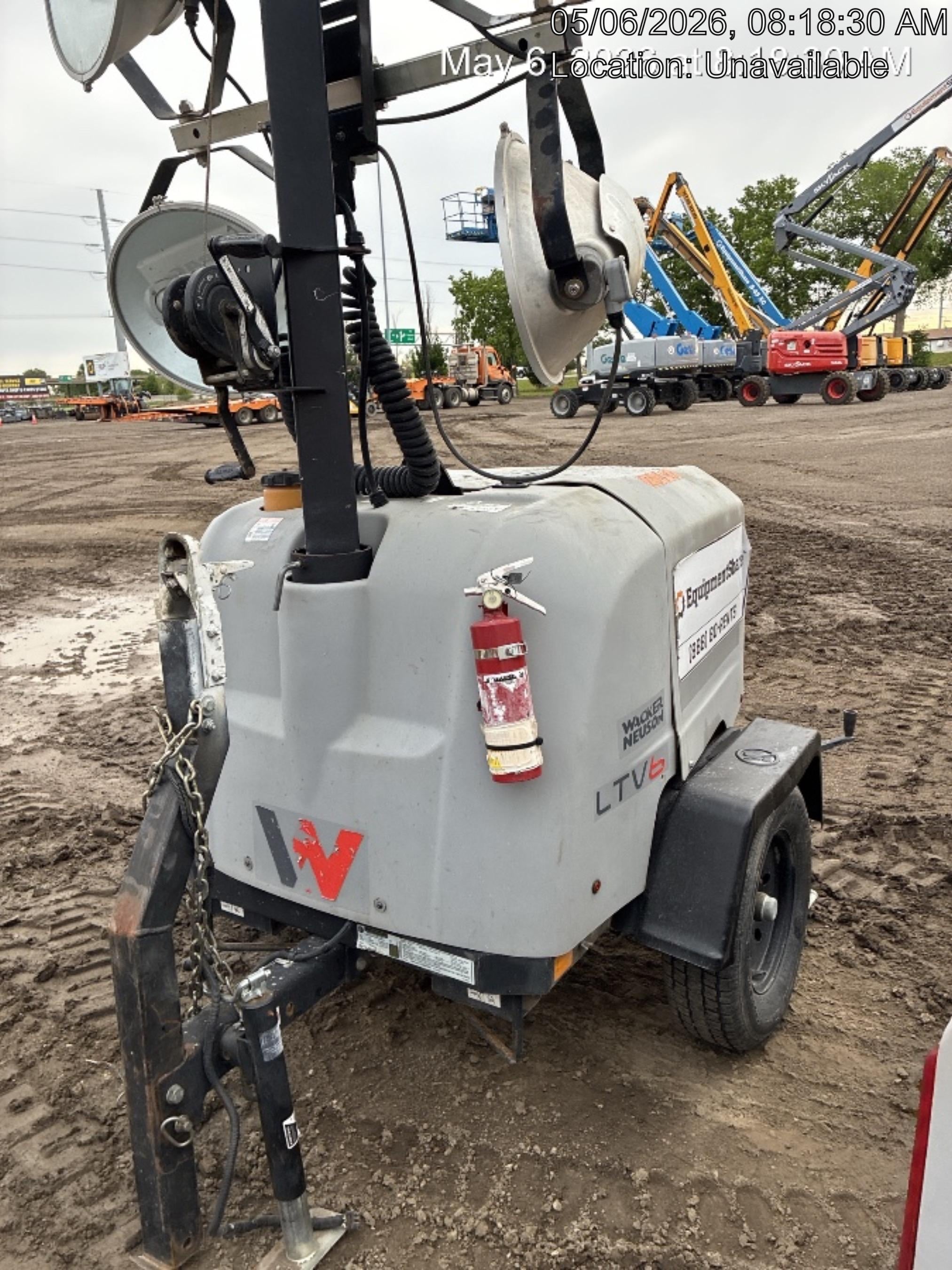2019 Wacker Neuson LTV6L-MH Standard Options, ES Track Hardware, Fuel Level Sensor